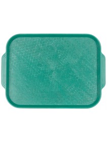 Поднос столовый из полистирола 450х355 мм зеленый