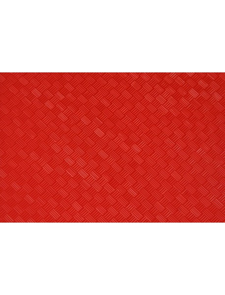 Поднос столовый из полистирола 450х355 мм красный