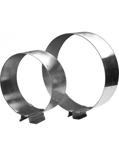 Форма для выпечки «Кольцо» раздвижное 160х300/65 мм, нержавеющая сталь