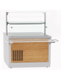 Прилавок холодильный высокотемпературный ПВВ(Н)-70Х-06-НШ с нейтральным шкафом