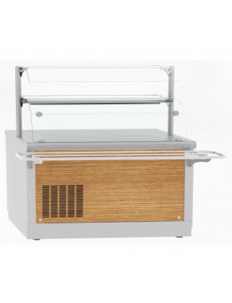 Прилавок холодильный высокотемпературный ПВВ(Н)-70Х-07-НШ с нейтральным шкафом
